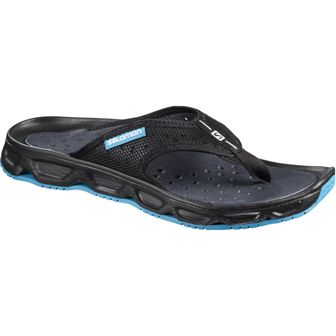 SALOMON RX BREAK Philippines - Men's Sandals - Black/Blue | 218365-UNI